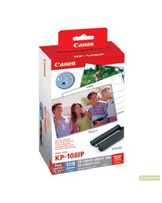 Pack de papel y tinta Canon KP-108IN