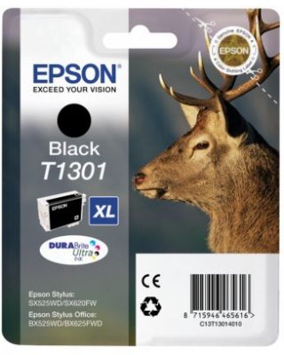 Cartucho tinta negro Epson T1301 1000 pags.