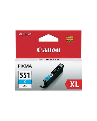 Cartucho tinta cian Canon CLI-551XL