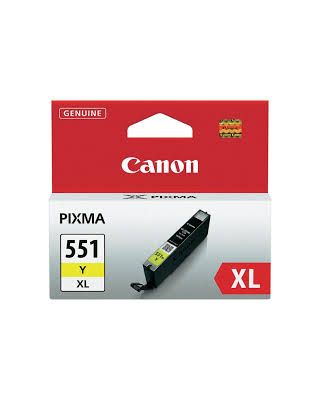 Cartucho tinta amarillo Canon CLI-551XL
