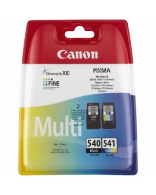 Pack tinta color y negro Canon CL-541 / PG540