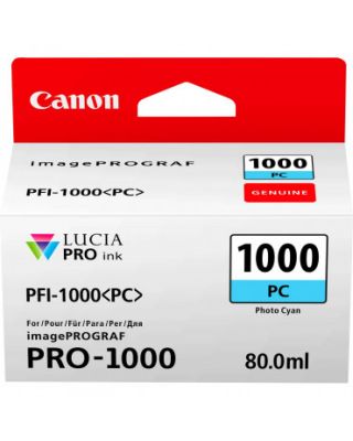 Canon IPF PRO Cartucho Photo Cian PFI-1000PC