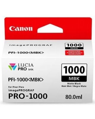 Canon IPF PRO Cartucho Negro Mate PFI-1000MBK