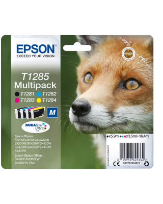 Multipack tinta color + negro Epson T1285