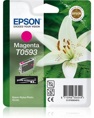 Cartucho tinta magenta Epson Stylus R2400 T0593