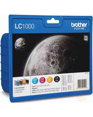 Multipack color + negro Brother LC-1000