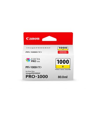 Canon IPF PRO Cartucho Amarillo PFI-1000Y