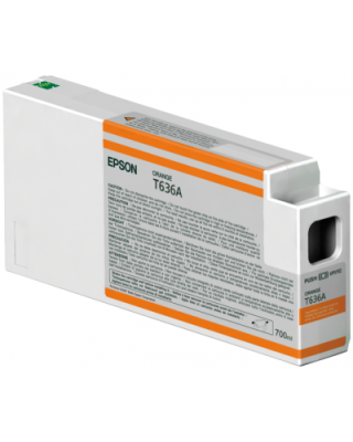 Cartucho tinta naranja Epson T636A 700ml.